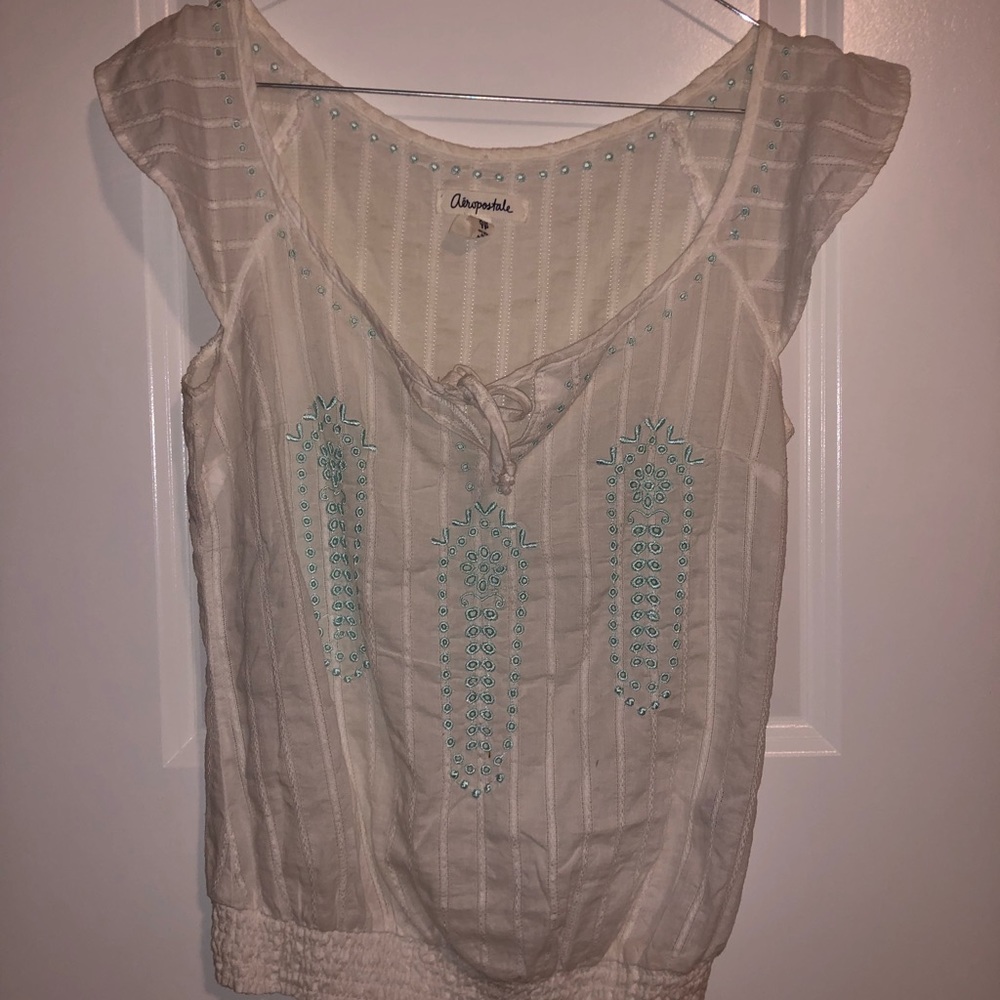 Banded Aeropostale Blouse